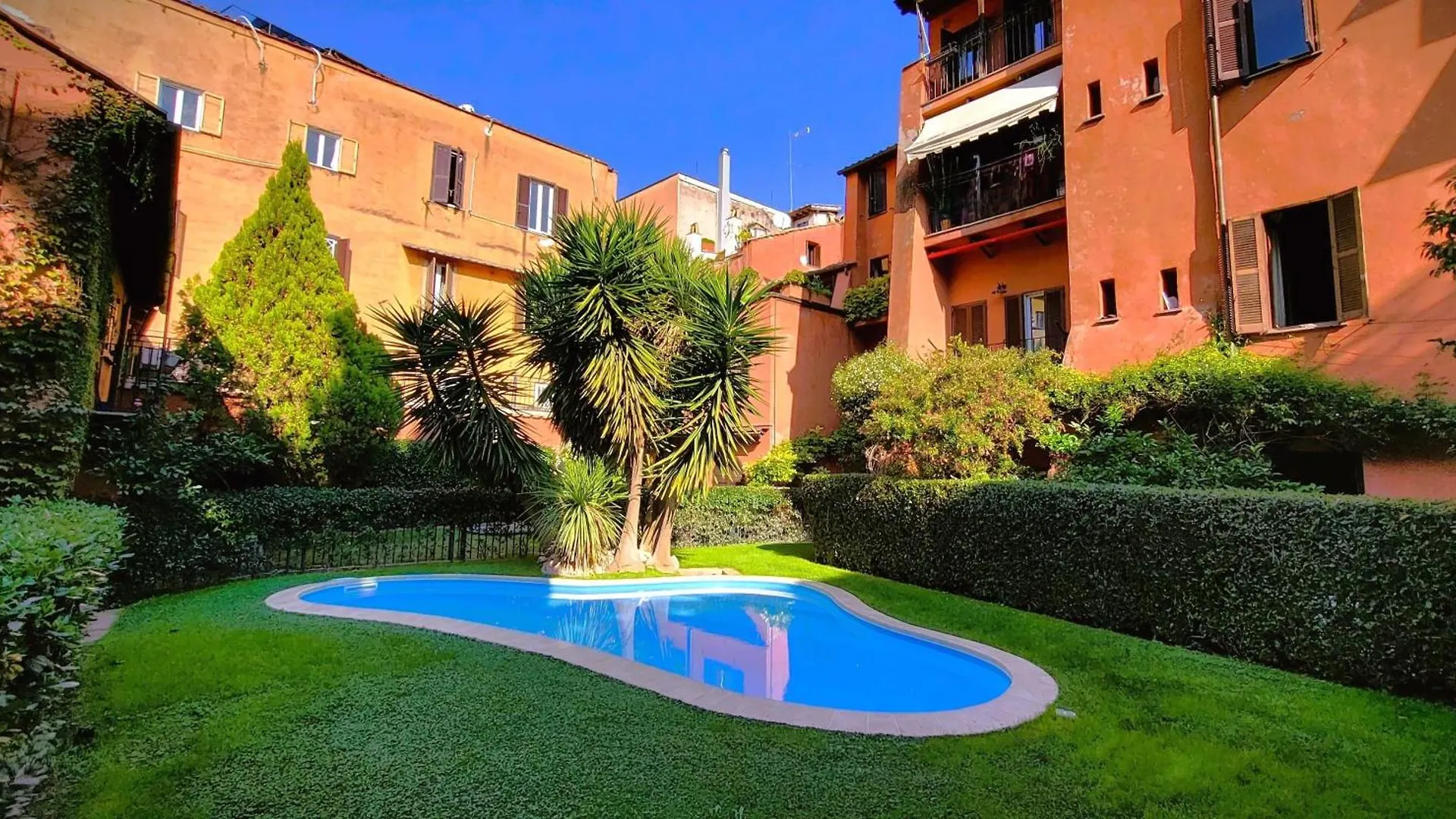 The Gem - Trastevere Cozy Retreat With Pool Rome Apartment